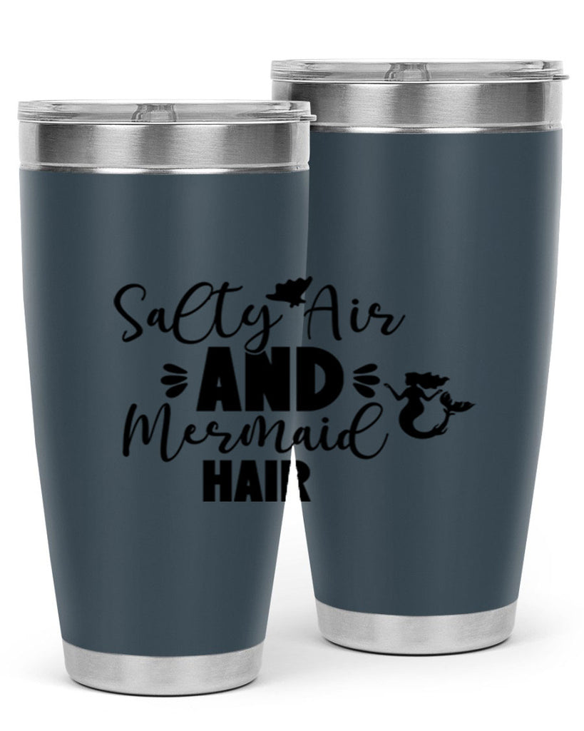 Salty Air And Mermaid Hair 559#- mermaid- Tumbler