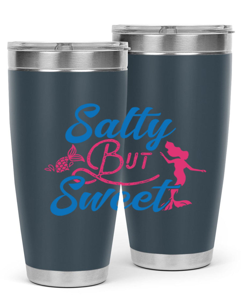 Salty But Sweet 563#- mermaid- Tumbler