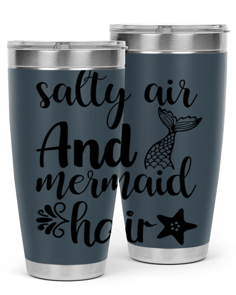 Salty air and mermaid hair 568#- mermaid- Tumbler