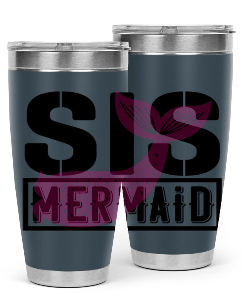 Sis mermaid 599#- mermaid- Tumbler