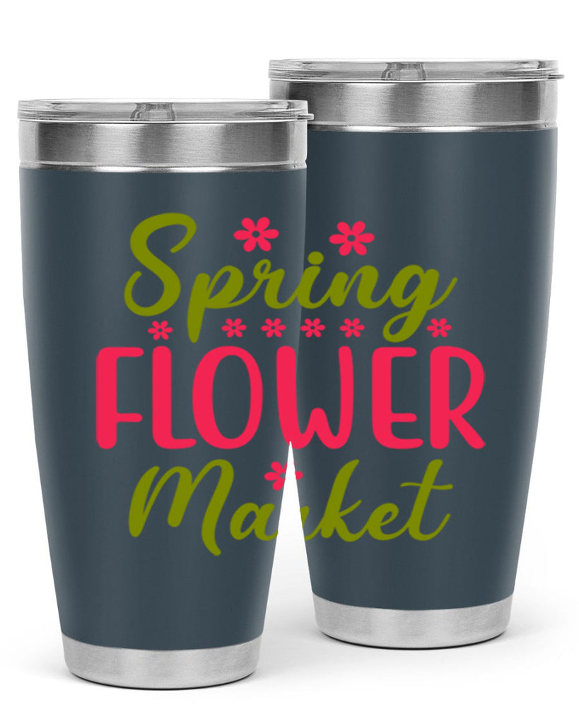 Spring Flower Market 423#- spring- Tumbler