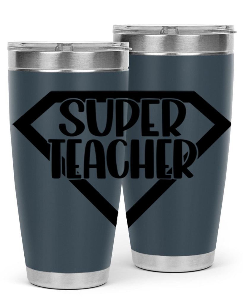 Super Teacher Style 55#- teacher- tumbler