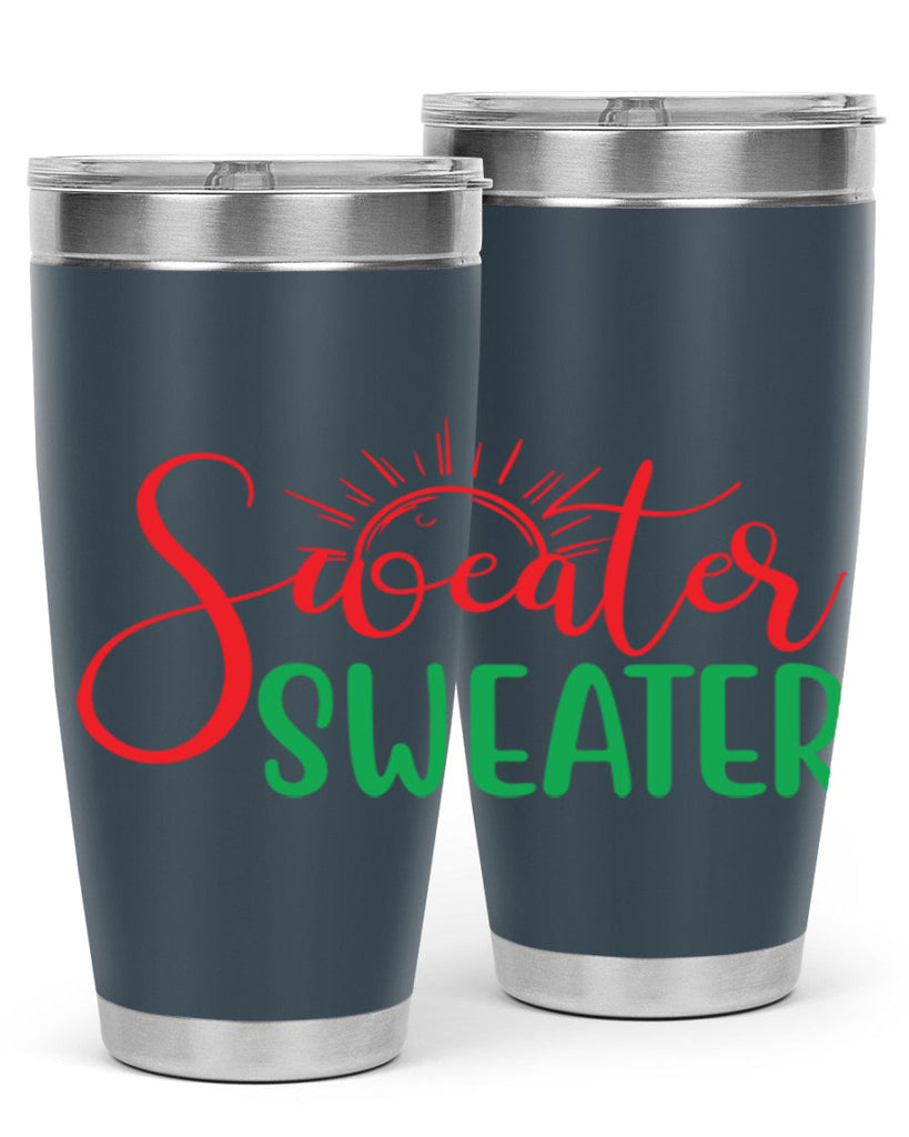 Sweater Weather 583#- fall- Tumbler