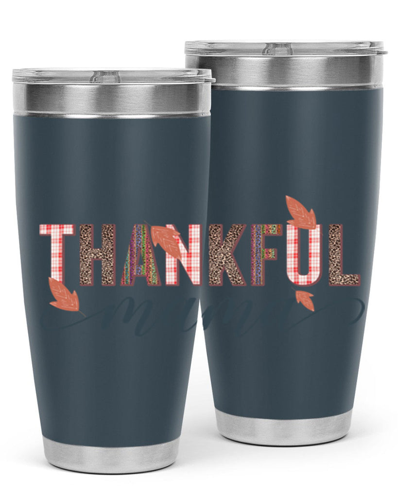 Thankful mama 606#- fall- Tumbler