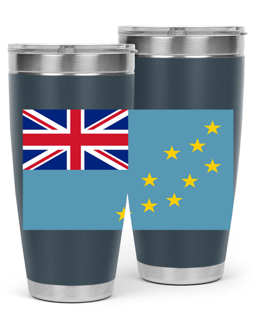 Tuvalu 15#- world flags- Tumbler