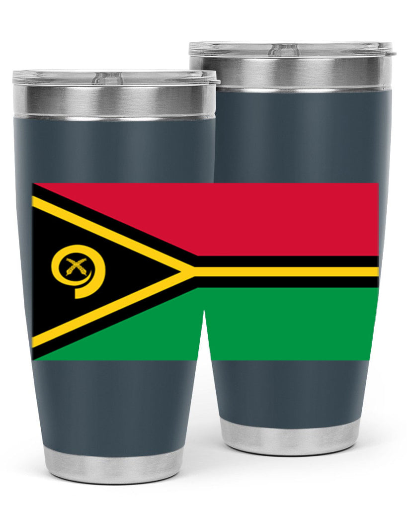 Vanuatu 7#- world flags- Tumbler