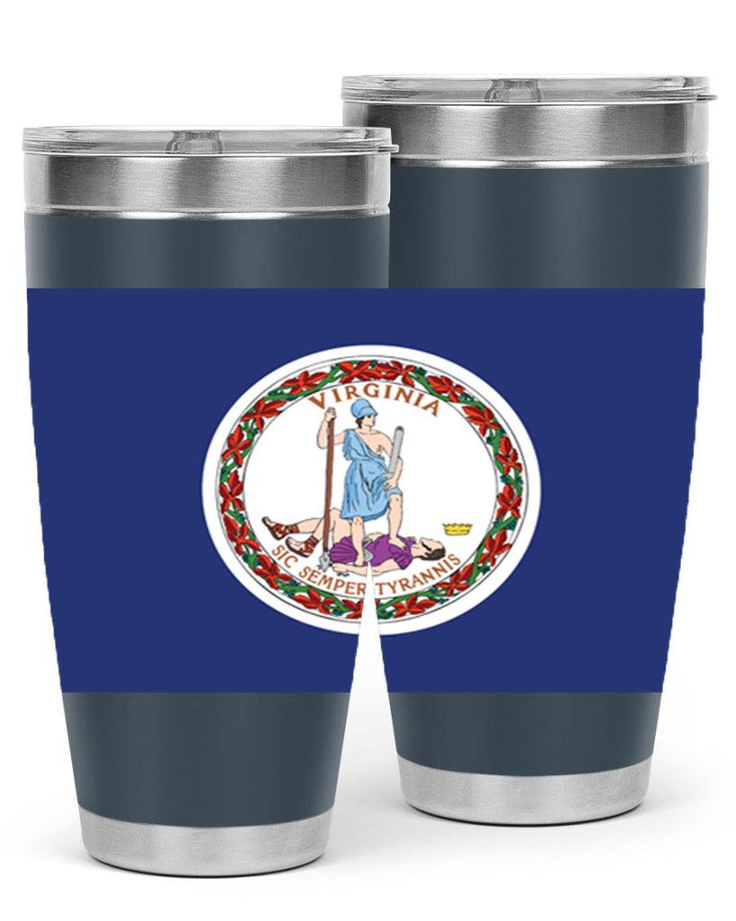 Virginia 6#- Us Flags- Tumbler