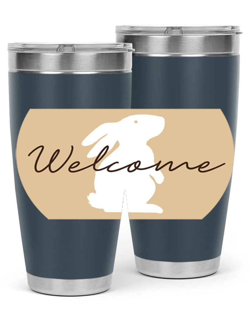 Welcome Bunny569#- spring- Tumbler