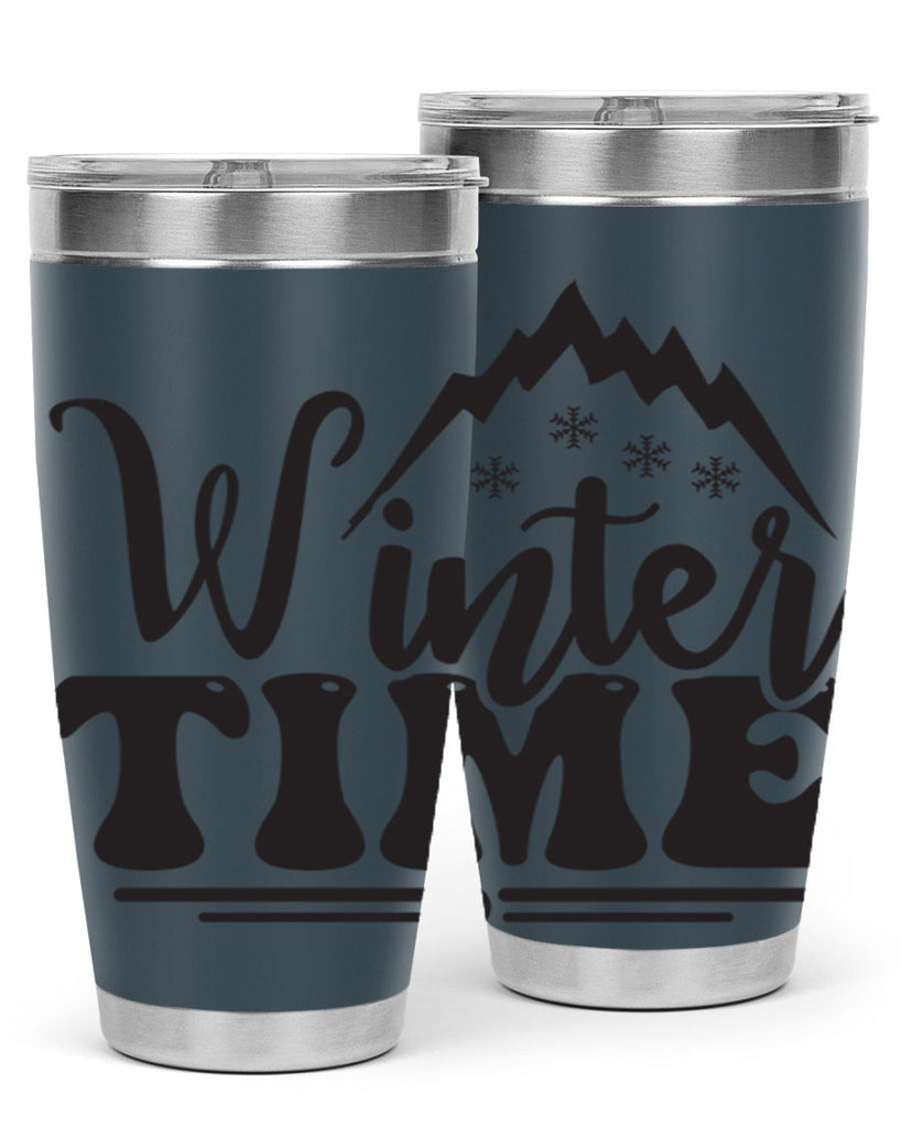 Winter time 566#- winter- Tumbler