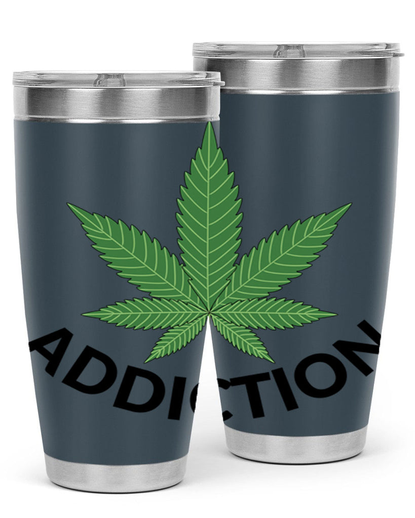 addiction cannabis 8#- marijuana- Tumbler