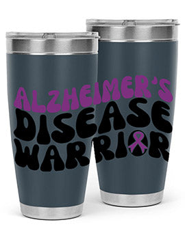 alzheimer s disease warrior 4#- alzheimers- Tumbler