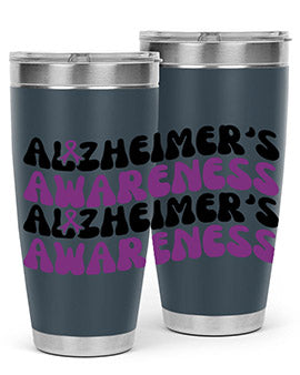 alzheimers awareness 114#- alzheimers- Tumbler