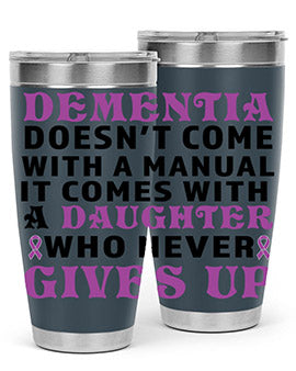 alzheimers awareness style 107#- alzheimers- Tumbler