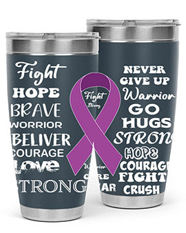 alzheimers awareness style 64#- alzheimers- Tumbler