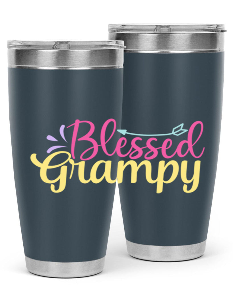 blessed grampy 78#- grandpa - papa- Tumbler