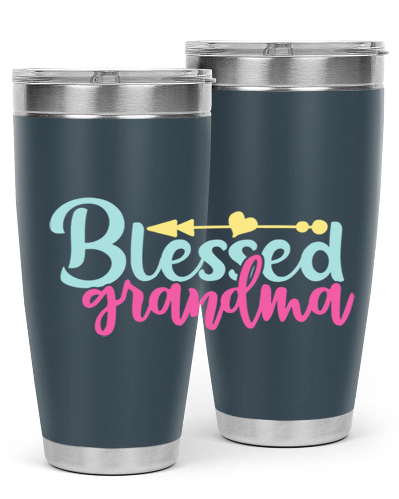 blessed grandma 63#- grandma - nana- Tumbler