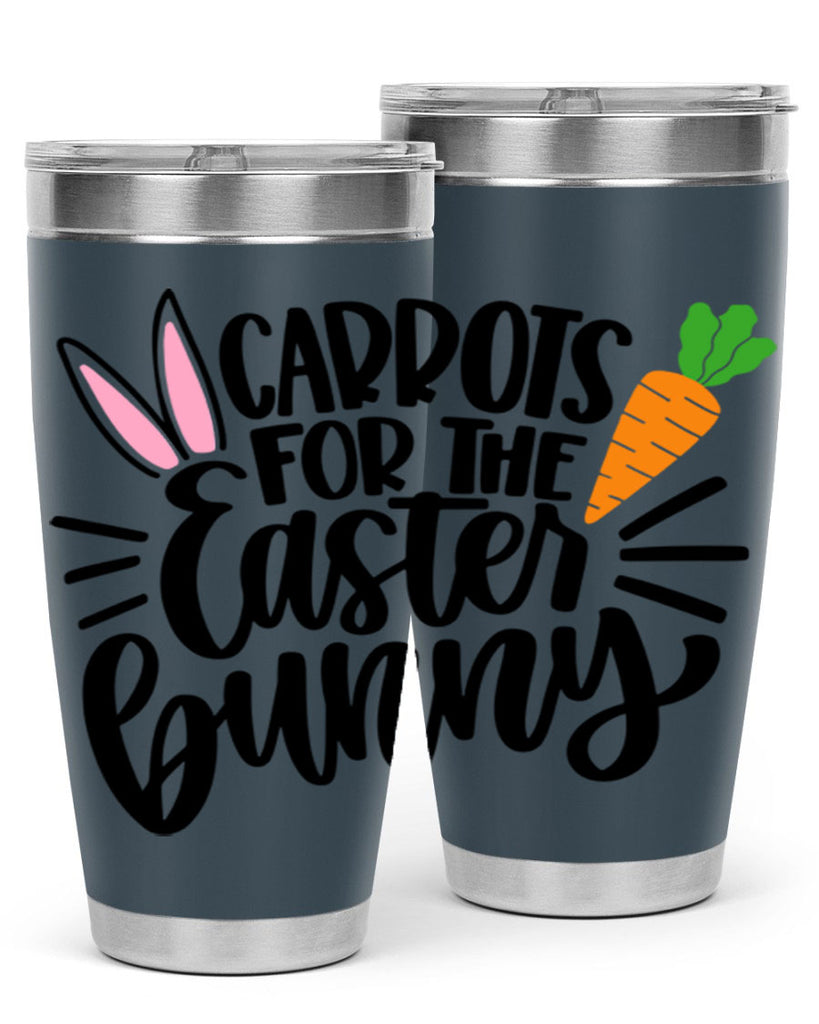 carrots for the easter bunny 66#- easter- Tumbler