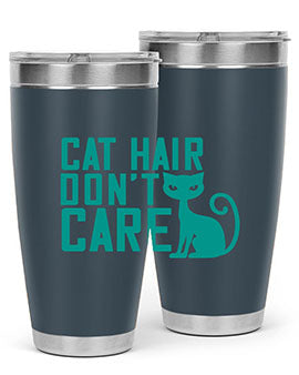 cat hair dont care Style 30#- cat- Tumbler