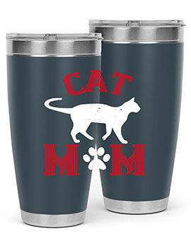 cat mom Style 35#- cat- Tumbler