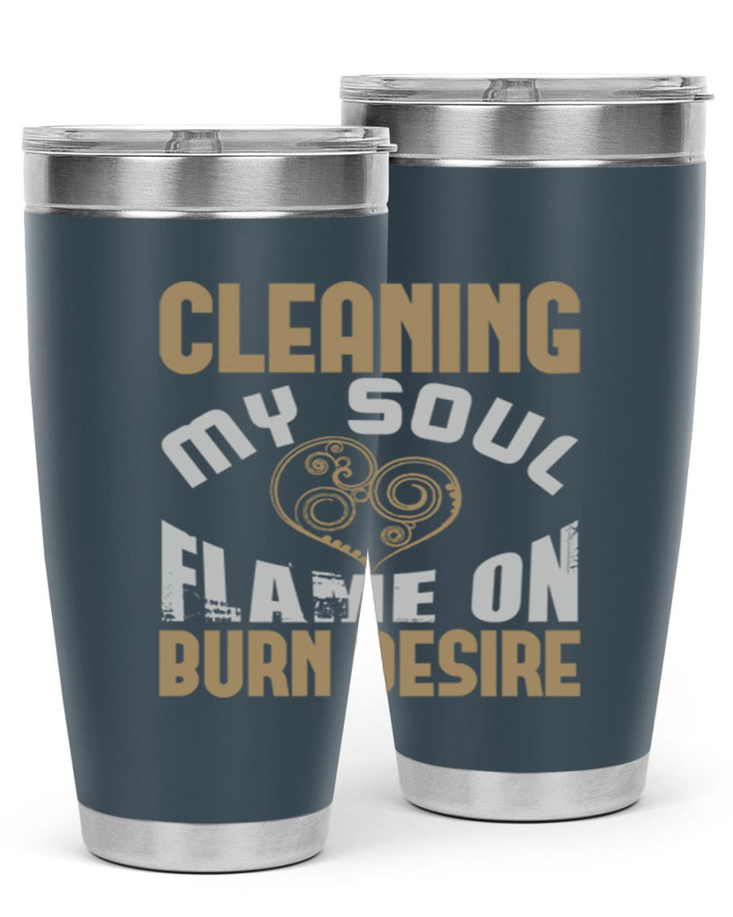 cleaning my sould flame on burn desire Style 43#- cleaner- tumbler