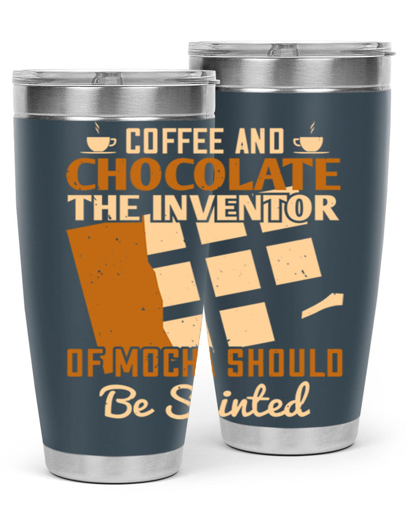 coffee and chocolate—the inventor of mocha should be sainted 42#- chocolate- Tumbler