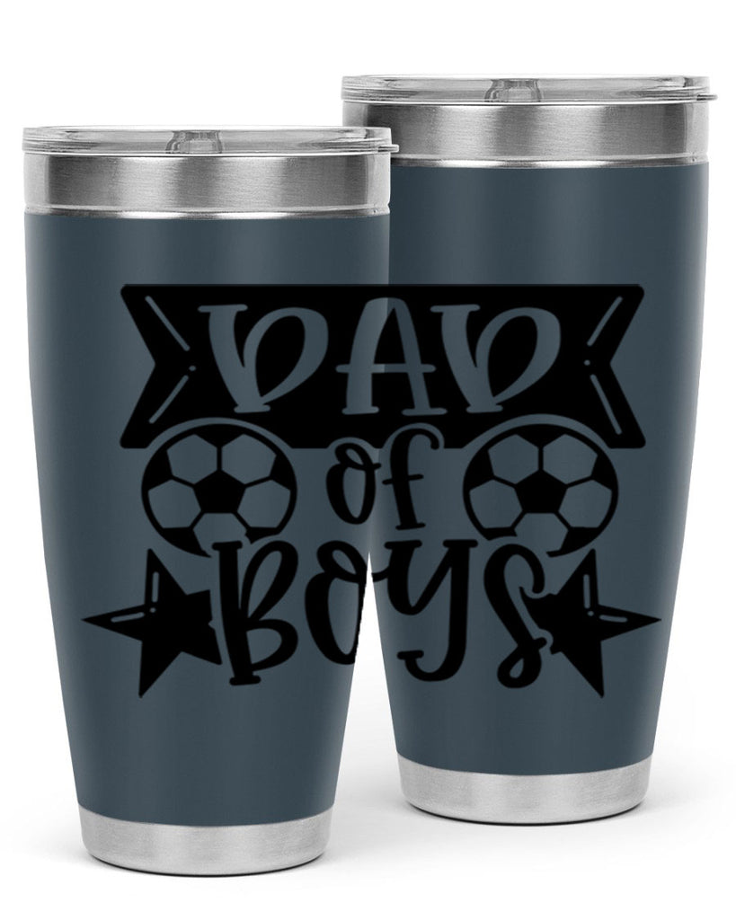 dad of boy 61#- fathers day- Tumbler