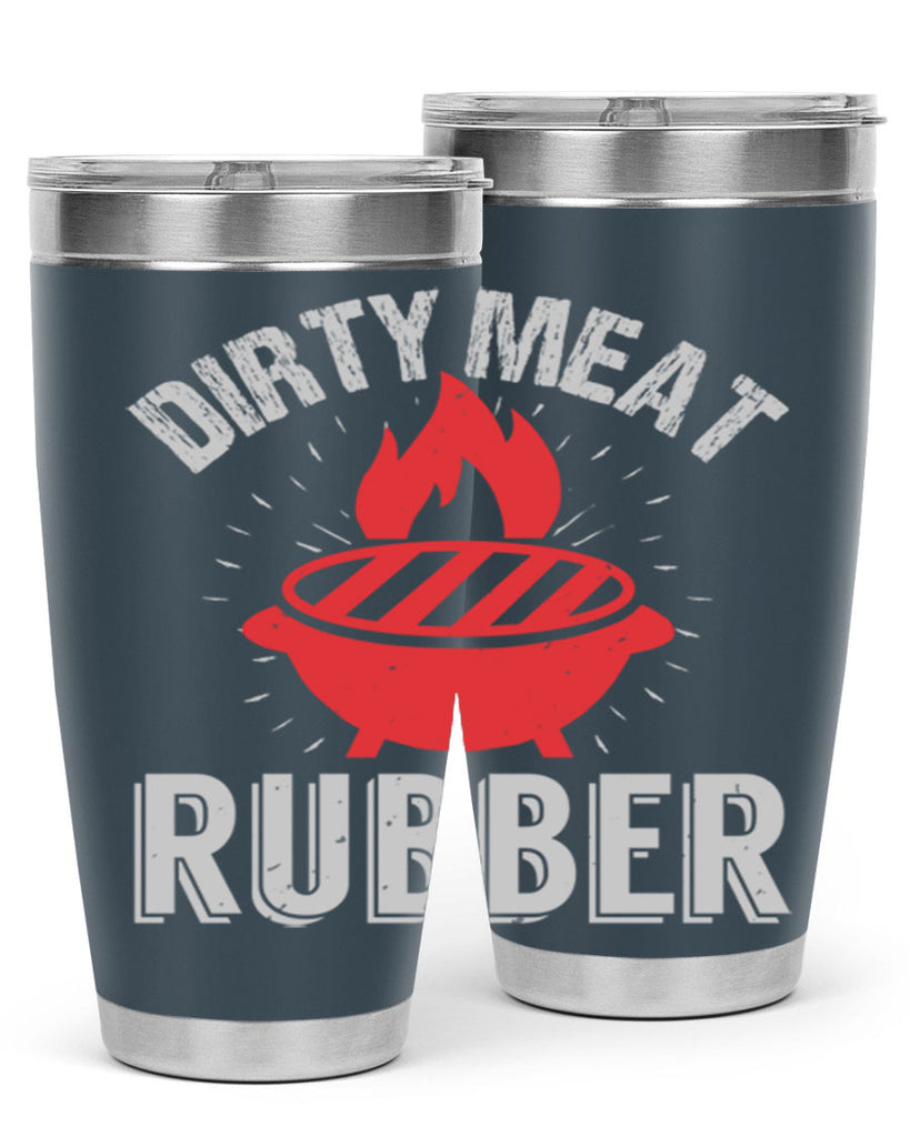 dirty meat rubber 46#- bbq- Tumbler