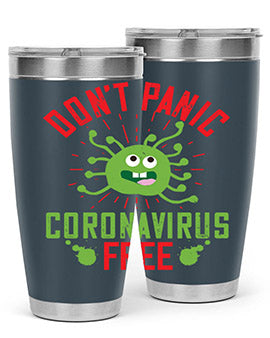 dont panic coronavirus free Style 43#- corona virus- Cotton Tank