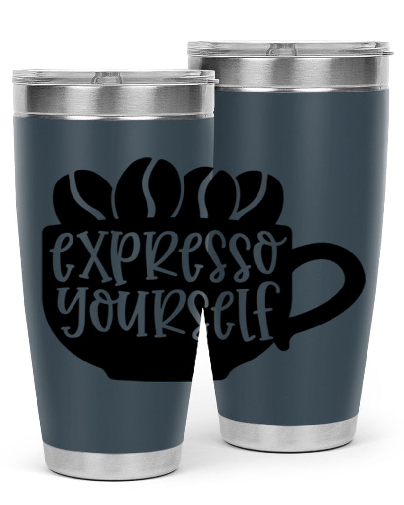 expresso yourself 56#- wine- Tumbler