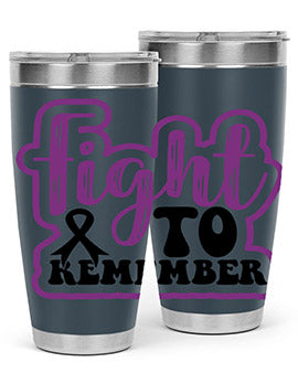 fight to remember 143#- alzheimers- Tumbler