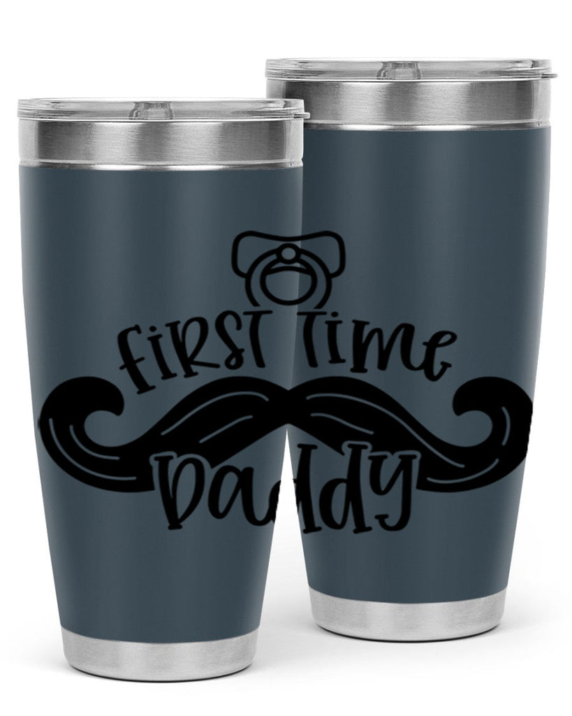 first time daddy 51#- fathers day- Tumbler