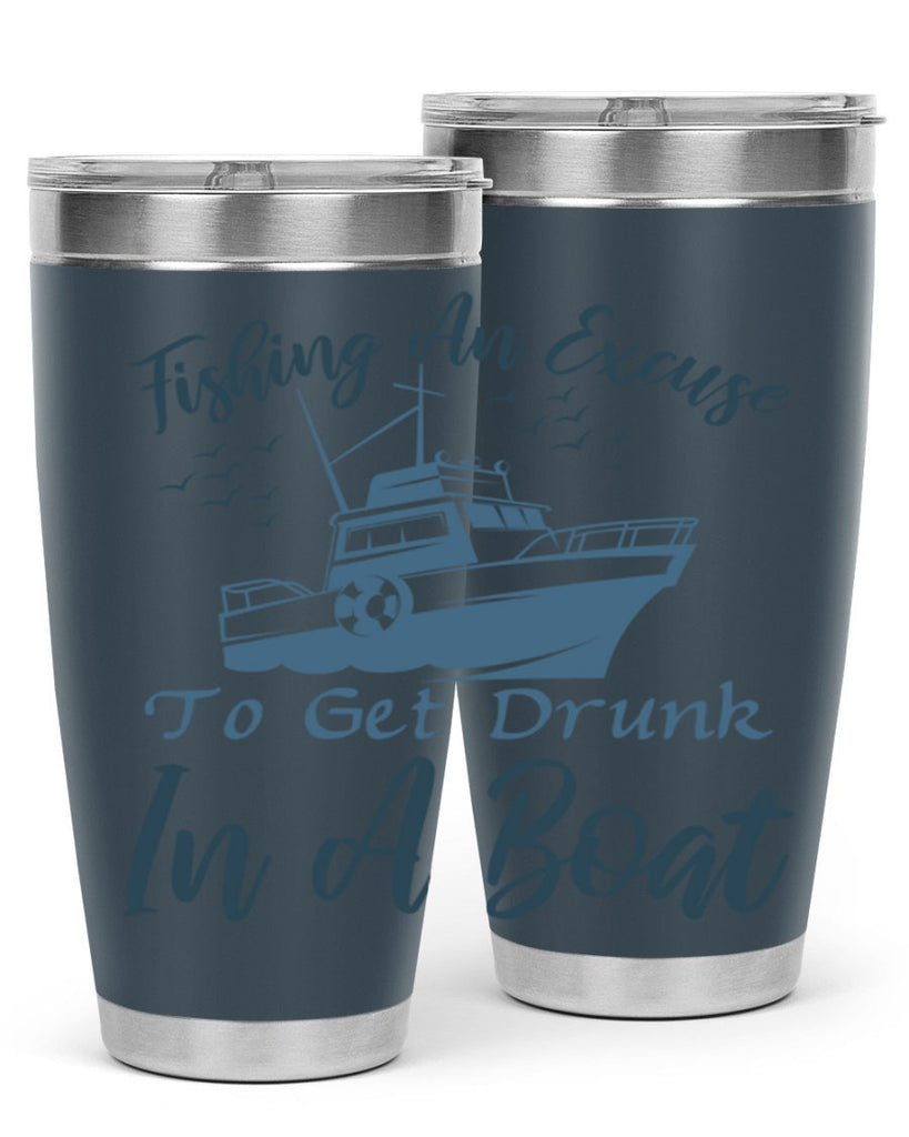 fishing an excuse 152#- fishing- Tumbler