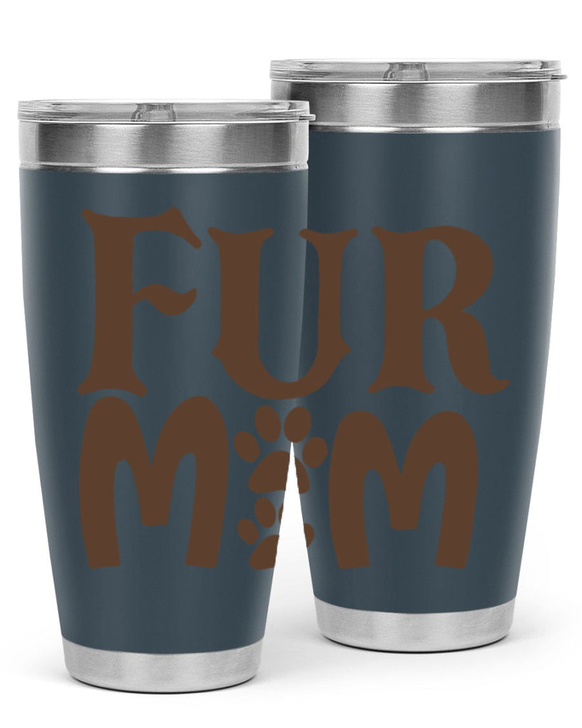 fur mom 266#- mom- Tumbler