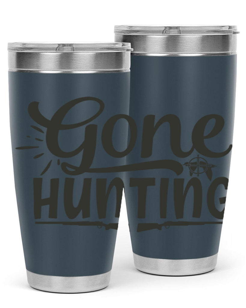 gone hunting 13#- hunting- Tumbler