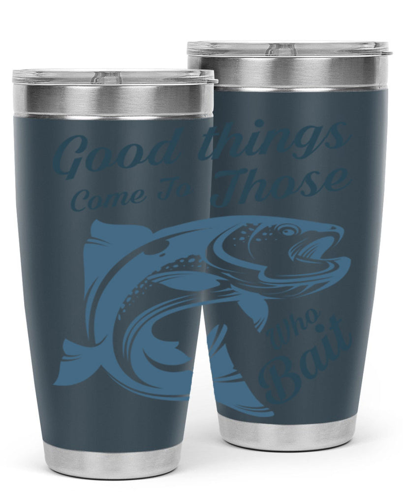 good things 127#- fishing- Tumbler