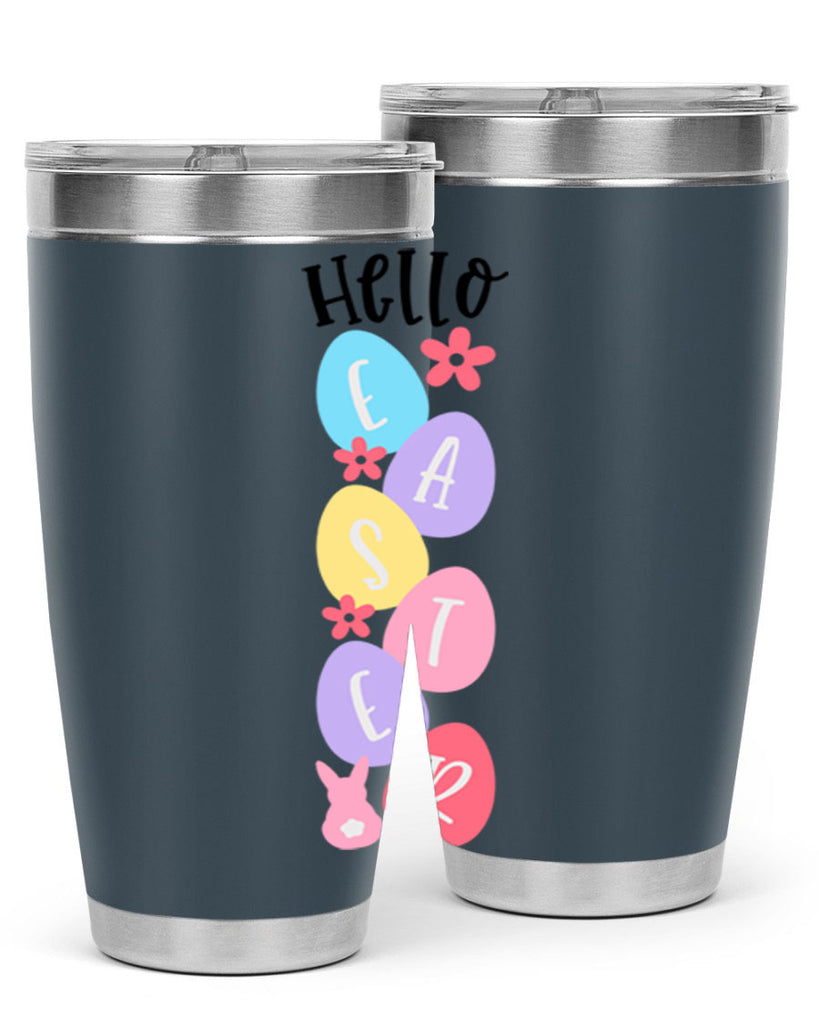 hello easter 32#- easter- Tumbler