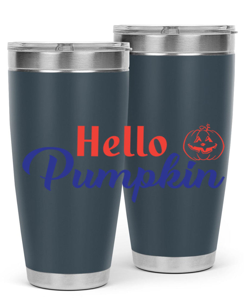 hello pumpkin 288#- fall- Tumbler