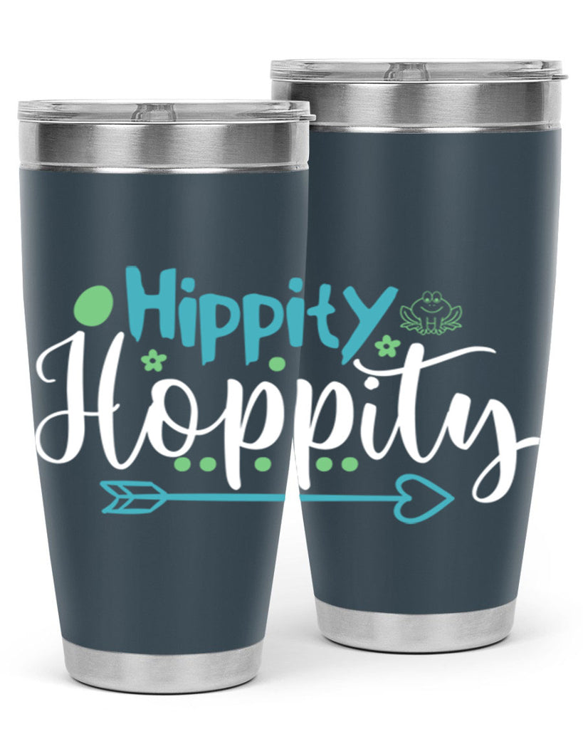 hippity hoppity 75#- easter- Tumbler