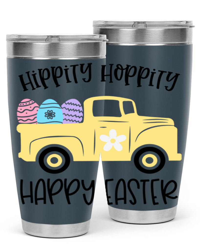 hippity hoppity happy 29#- easter- Tumbler