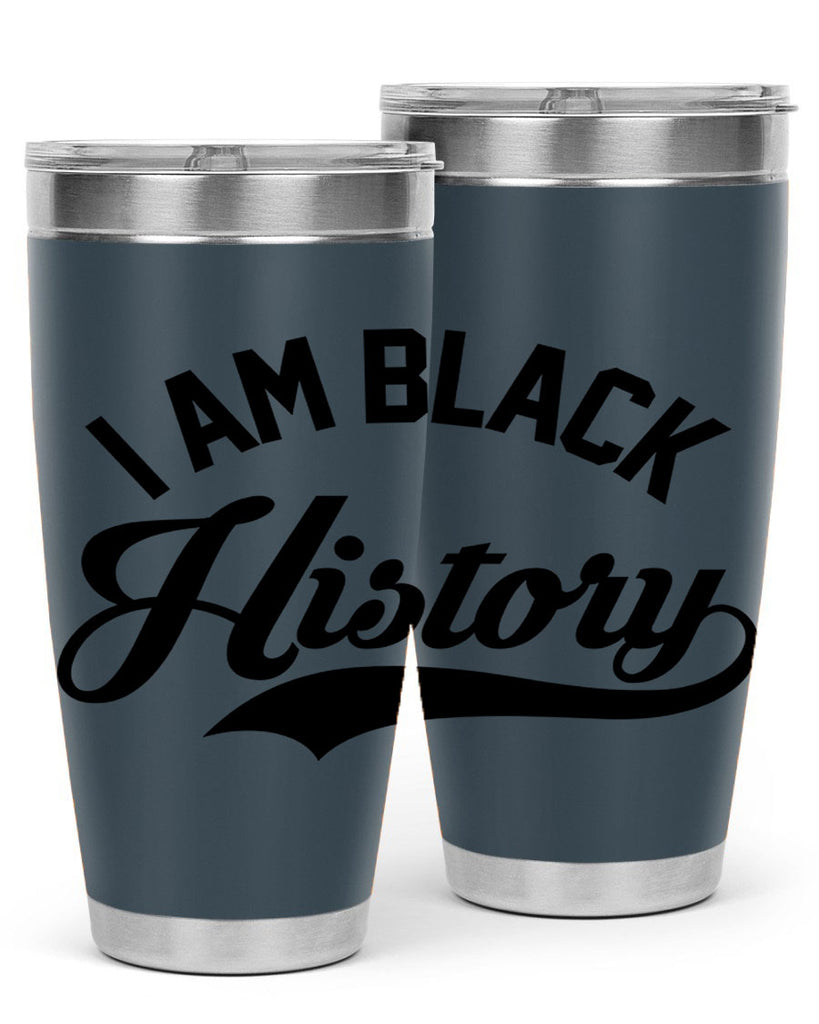 i am black  history 120#- black words phrases- Cotton Tank