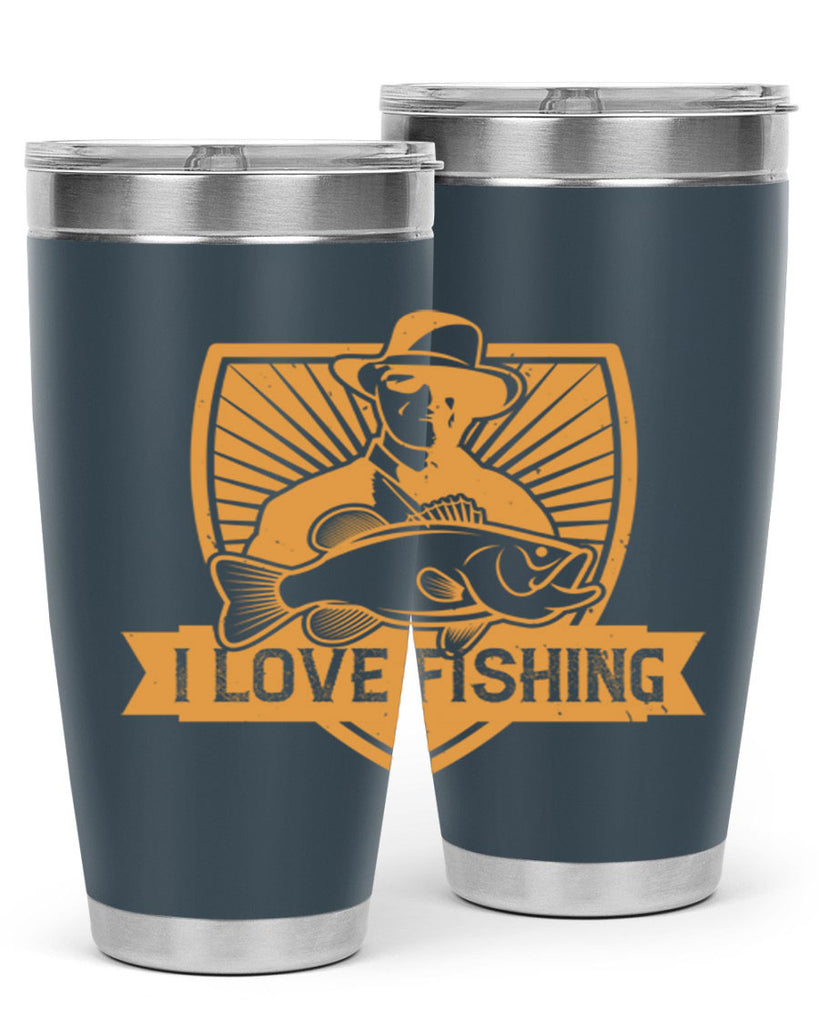 i love fishing 254#- fishing- Tumbler