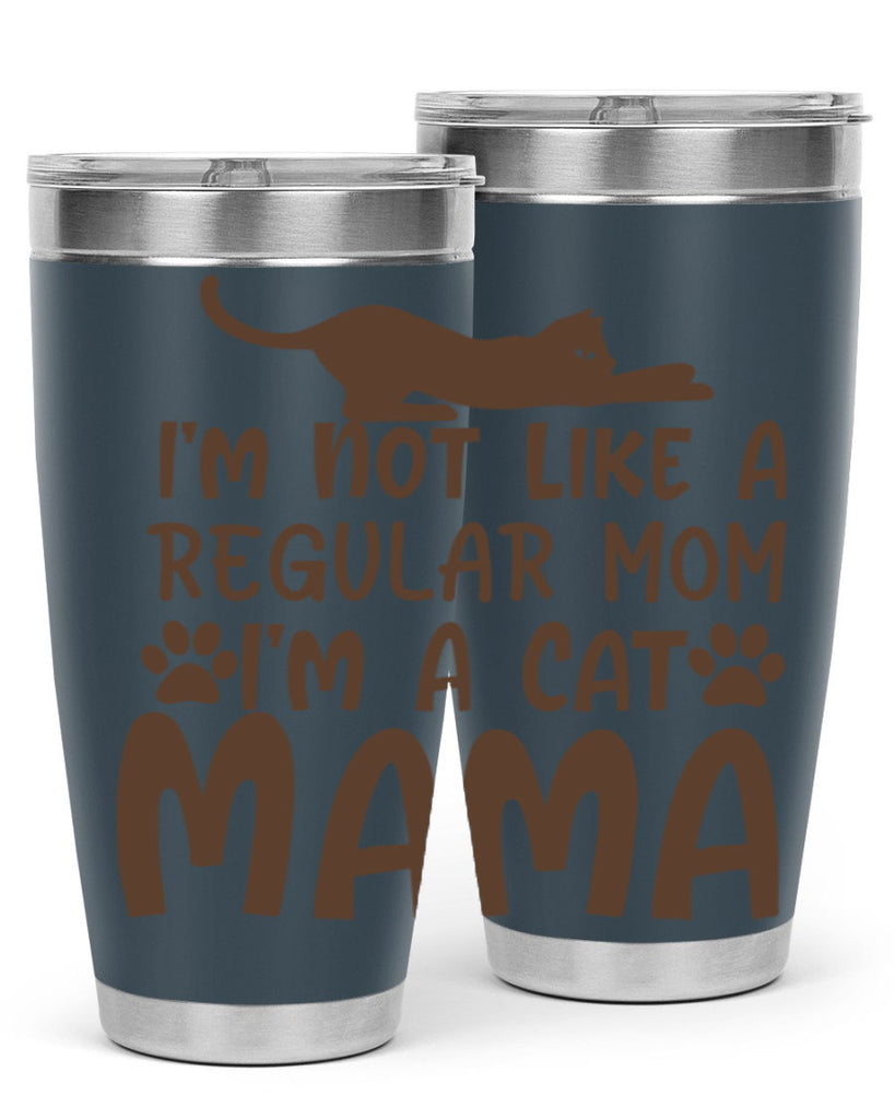 im not like a regular mom im a cat mama 256#- mom- Tumbler