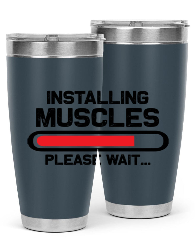 installing muscles please wait 7#- gym- Tumbler