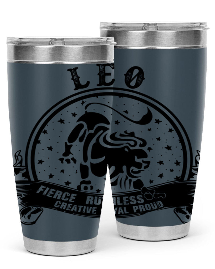 leo 17#- zodiac- Tumbler