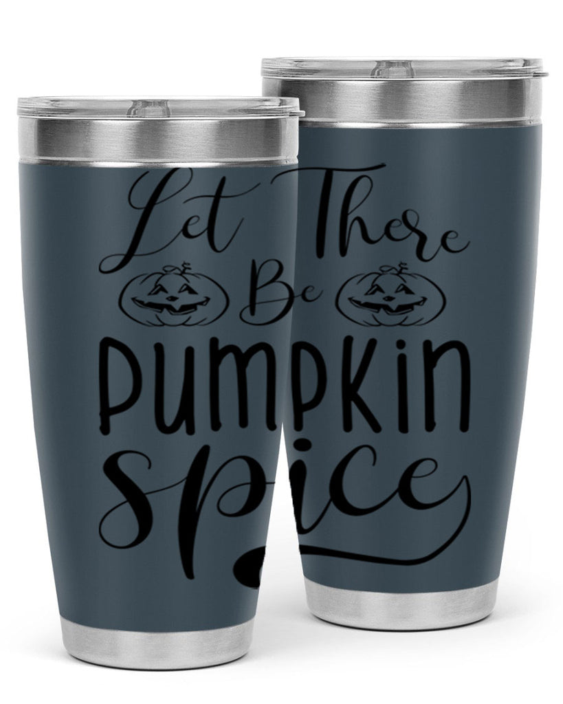 let there be pumpkin spice 400#- fall- Tumbler