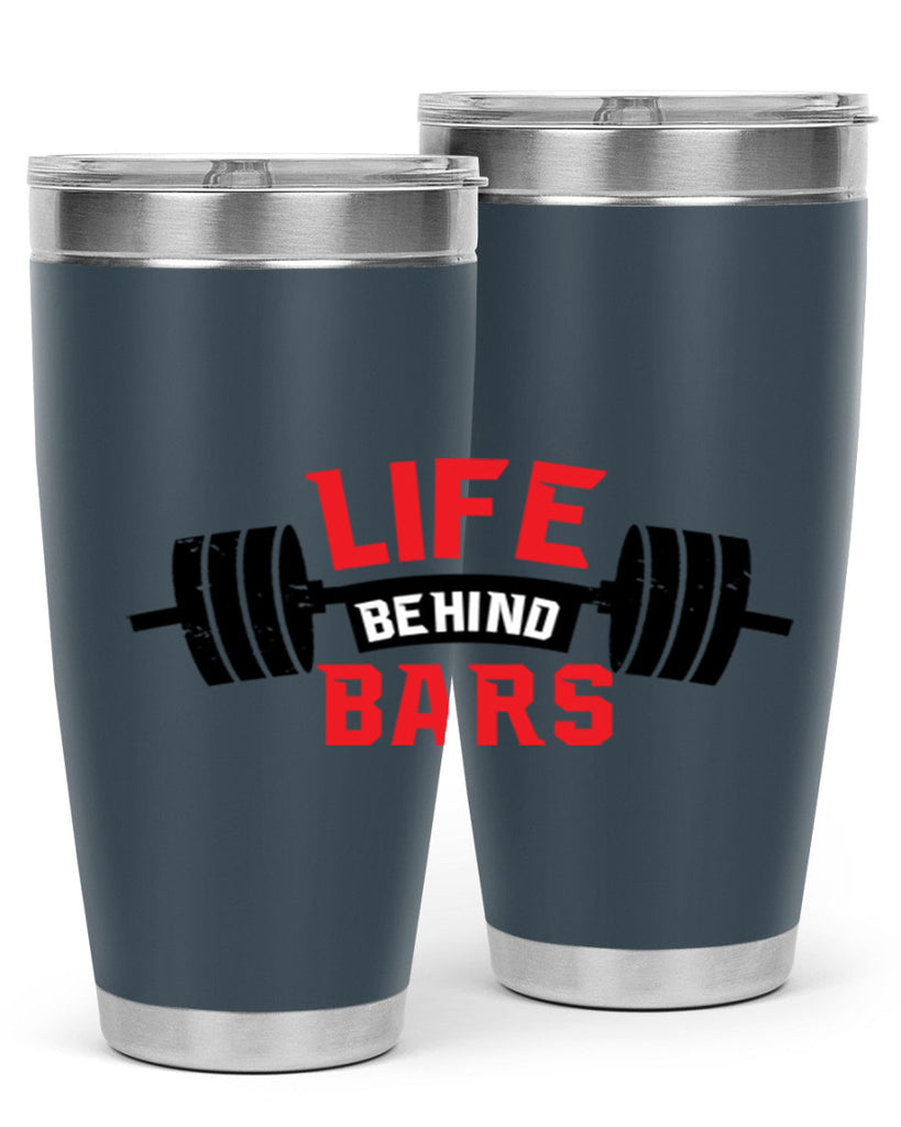 life behind bars 6#- gym- Tumbler