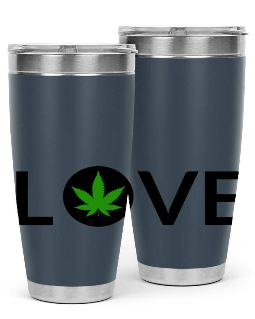 love cannabis 189#- marijuana- Tumbler