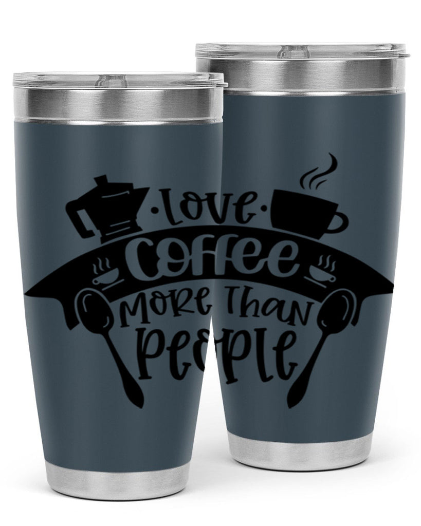 love coffee more than people 70#- coffee- Tumbler