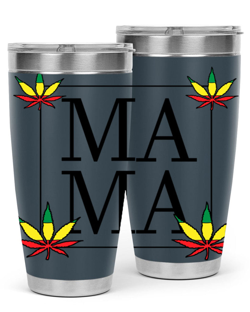 mama weed 197#- marijuana- Tumbler