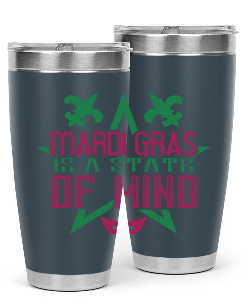 mardi gras is a state of mind 47#- mardi gras- Tumbler